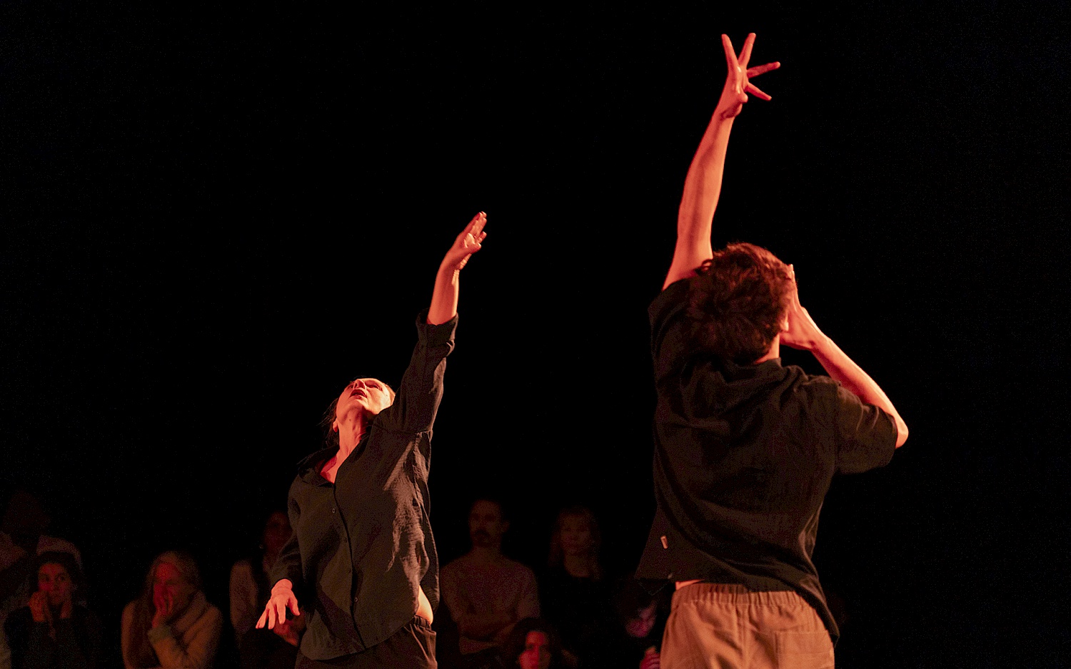 Sasha Waltz und Laszlo Sandig tanzen