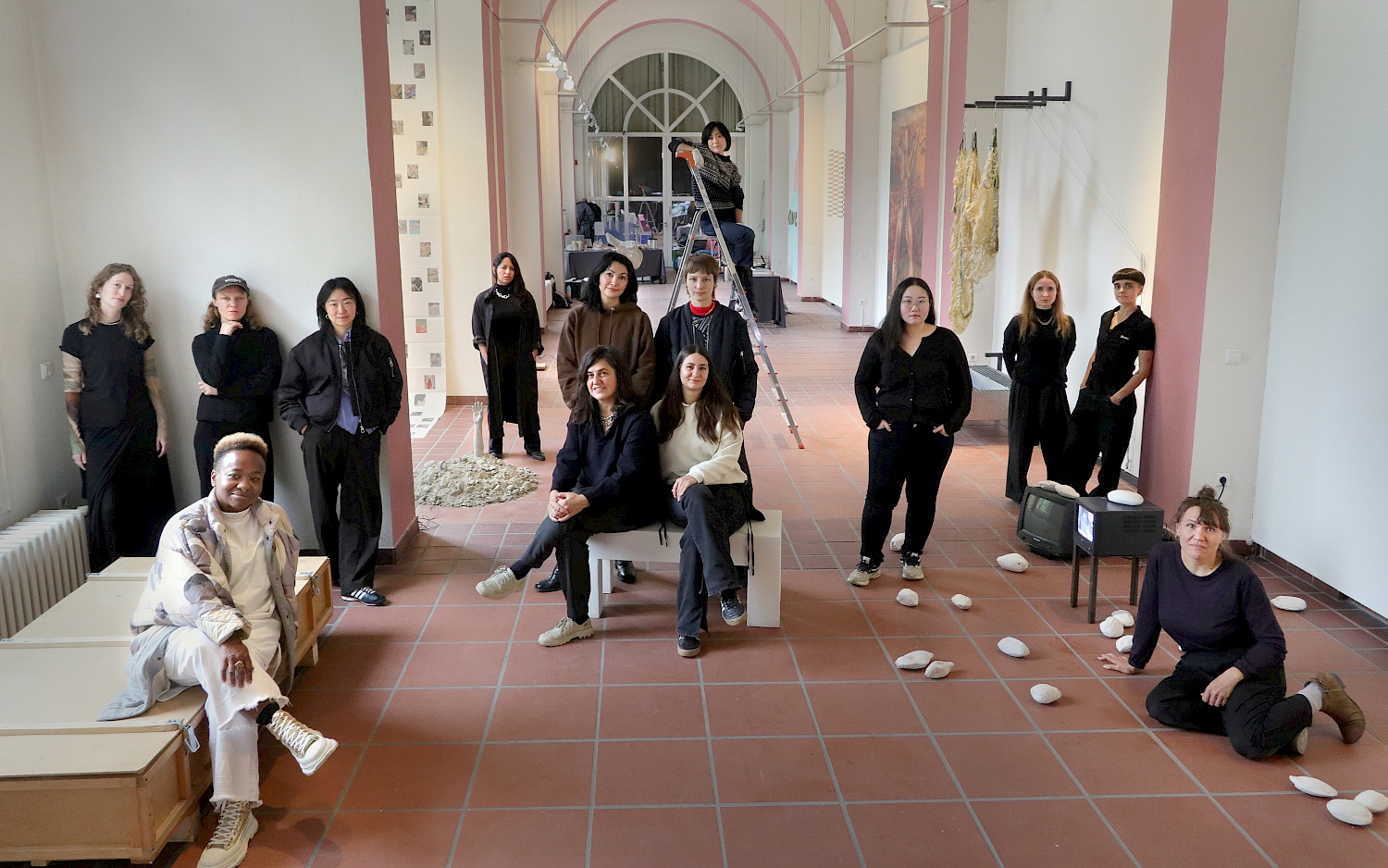 14 Goldrausch artist in the Galerie im Körnerpark.