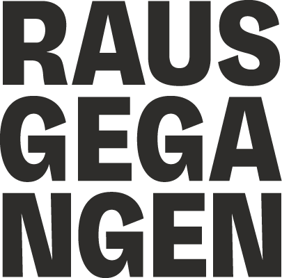 Rausgegangen Logo