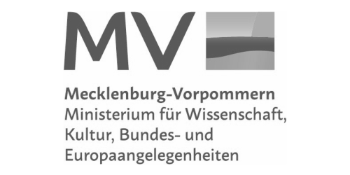 Ministerium für Wissenschaft, Kultur, Bundes- und Europaangelegenheiten Mecklenburg-Vorpommern Logo